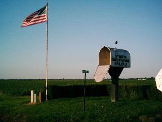 Briefkasten Franklin Plantation Newellton Louisiana