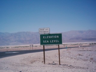 Death Valley Sealevel